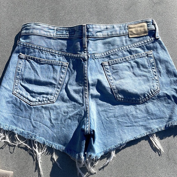 AG Adriano Goldschmied - Hailey Cut Off Denim Shorts (29) - Picture 3 of 3